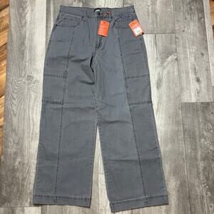 NWT Bass Outdoor Women's High-Rise Canvas Cargo Pants size 10